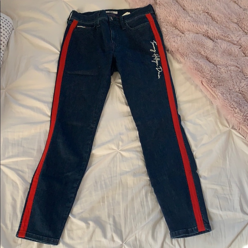 Tommy Hilfiger striped jeans